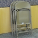 Virco 162 Golden Bronze Metal Folding Chair